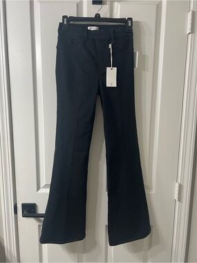 Good American Black Flare Jeans